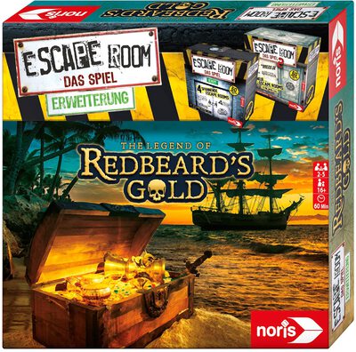 All details for the board game Escape Room: The Game – The Legend of Redbeard's Gold and similar games