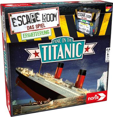 All details for the board game Escape Room: The Game – Panic on the Titanic and similar games