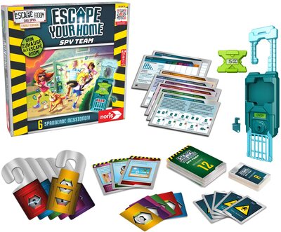 All details for the board game Escape Your House: Spy Team and similar games