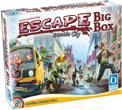 All details for the board game Escape: Zombie City – Big Box and similar games