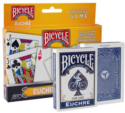 All details for the board game Euchre and similar games
