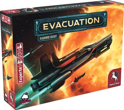All details for the board game Evacuation and similar games