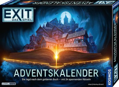 All details for the board game Exit: The Game – Advent Calendar: The Hunt for the Golden Book and similar games