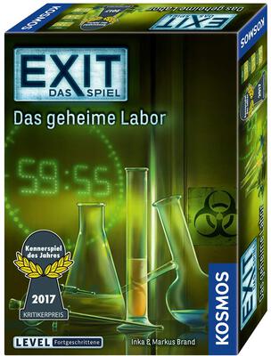 All details for the board game Exit: The Game â€“ The Secret Lab and similar games