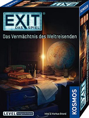 All details for the board game EXIT: Das Spiel – Das Vermächtnis des Weltreisenden and similar games