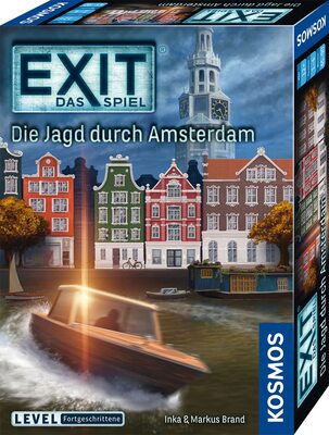All details for the board game EXIT: Das Spiel – Die Jagd durch Amsterdam and similar games