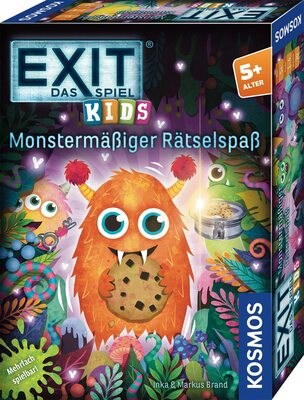 All details for the board game EXIT: Das Spiel – Kids: Rätselspaß im Monsterland and similar games