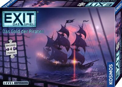All details for the board game EXIT: Das Spiel + Puzzle – Das Gold der Piraten and similar games