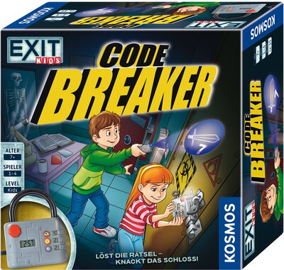 All details for the board game EXIT Kids: Code Breaker and similar games