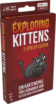 All details for the board game Exploding Kittens: 2-Player Edition and similar games