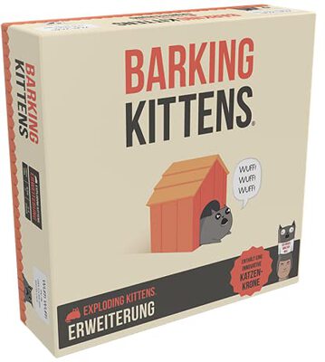 All details for the board game Exploding Kittens: Barking Kittens and similar games