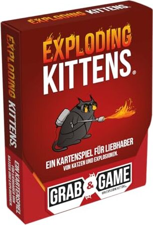 All details for the board game Exploding Kittens: Grab & Game and similar games