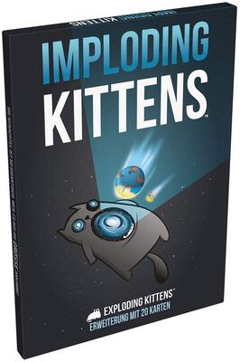 All details for the board game Exploding Kittens: Imploding Kittens and similar games