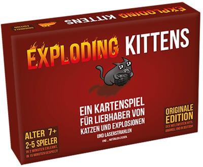 All details for the board game Exploding Kittens: Party Pack and similar games