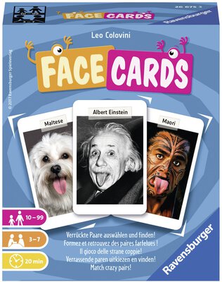 All details for the board game Facecards and similar games