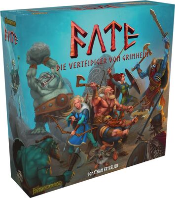 All details for the board game Fate: Defenders of Grimheim and similar games