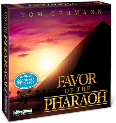 All details for the board game Favor of the Pharaoh and similar games