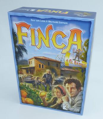 All details for the board game Finca and similar games