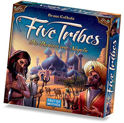 All details for the board game Five Tribes and similar games