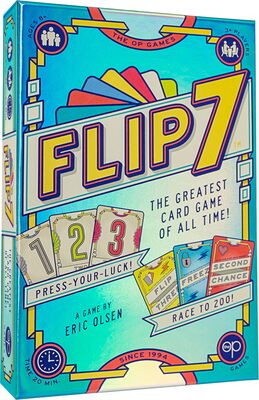 All details for the board game Flip 7 and similar games