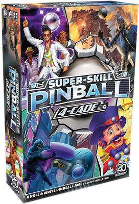 All details for the board game Super-Skill Pinball: 4-Cade and similar games