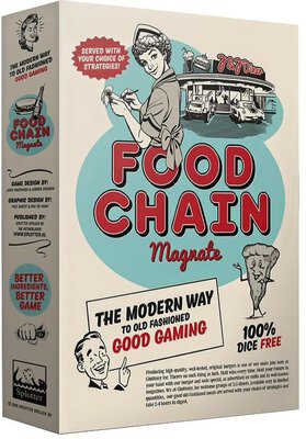 All details for the board game Food Chain Magnate and similar games
