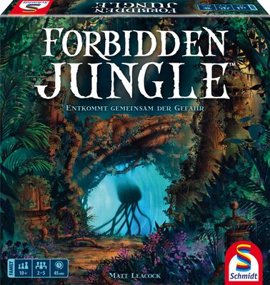 All details for the board game Forbidden Jungle and similar games
