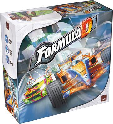 All details for the board game Formula D and similar games