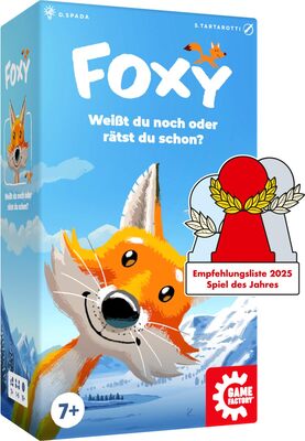All details for the board game Foxy and similar games