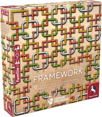 All details for the board game Framework and similar games