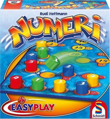 All details for the board game Numeri and similar games