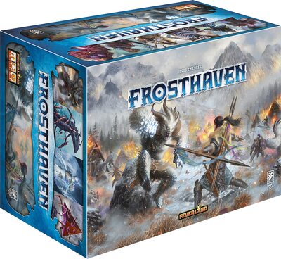 All details for the board game Frosthaven and similar games