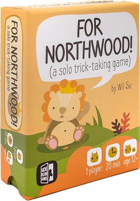 All details for the board game For Northwood! A Solo Trick-Taking Game and similar games
