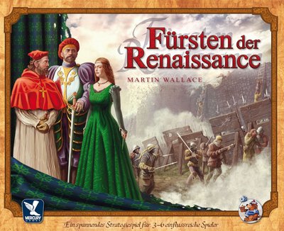 All details for the board game Princes of the Renaissance and similar games