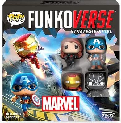 Order Funkoverse Strategy Game: Marvel 100 at Amazon