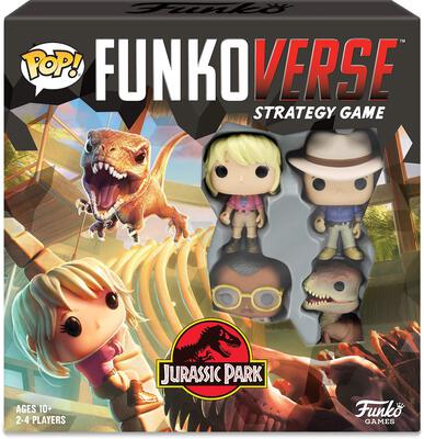 All details for the board game Funkoverse Strategy Game: Jurassic Park 101 and similar games