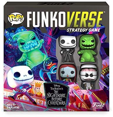 All details for the board game Funkoverse Strategy Game: Tim Burton's The Nightmare Before Christmas 100 and similar games