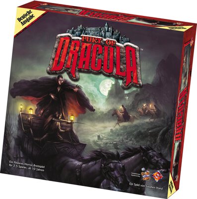 All details for the board game Fury of Dracula (Second Edition) and similar games