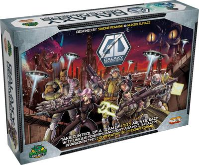 All details for the board game Galaxy Defenders and similar games