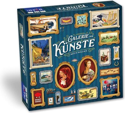 All details for the board game Art Society and similar games