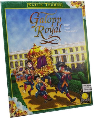 All details for the board game Galopp Royal and similar games