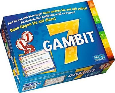 All details for the board game Gambit 7 and similar games