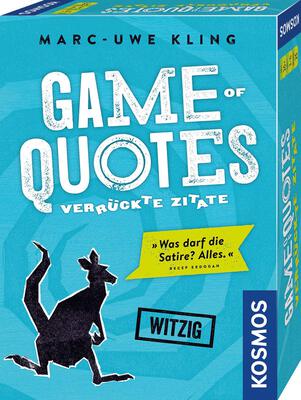 All details for the board game Game of Quotes: VerrÃ¼ckte Zitate and similar games