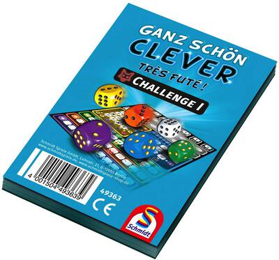 Ganz Schön Clever: Challenge I  Board game recommendations 2023