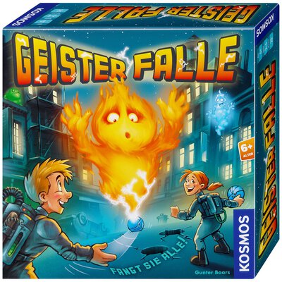 All details for the board game Geisterfalle and similar games