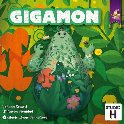 All details for the board game Gigamons and similar games