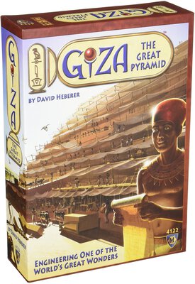All details for the board game Giza: The Great Pyramid and similar games