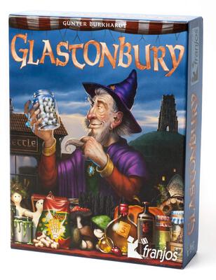 All details for the board game Glastonbury and similar games