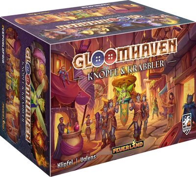 All details for the board game Gloomhaven: Buttons & Bugs and similar games