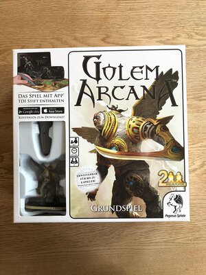 All details for the board game Golem Arcana and similar games